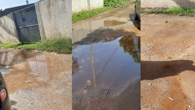 Mazara, quartiere Santa Maria: grave perdita d'acqua in via Mario Sirone 