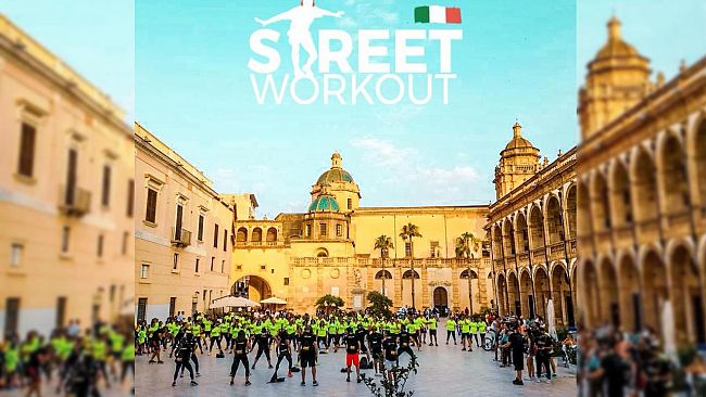 Mazara del Vallo si conferma una città Street Workout: in oltre duecento si allenano tra i luoghi più belli