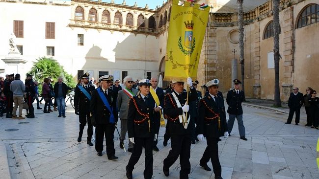 Mazara, Celebrata la Giornata dell’Unità Nazionale, delle Forze Armate