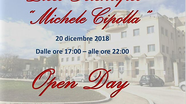 Open Day al Liceo Scientifico Michele Cipolla