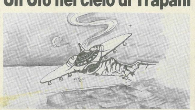 Accadeva a Trapani: 29 anni fa l’avvistamento di un Ufo
