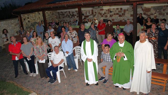 Mazara, il Vescovo Giurdanella celebra la S. Messa con la comunità Germoglio di Speranza