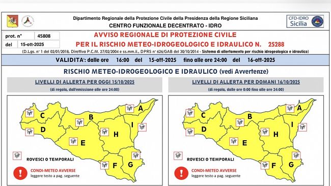 Maltempo a Marsala, il sindaco Grillo riunisce la Protezione Civile Comunale