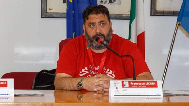 L’appello del presidente provinciale Avis, Francesco Licata alla donazione del sangue