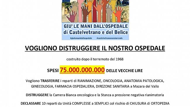 Emergenza Corona Virus: Orgoglio Castelvetranese e le associazioni del Belice rinviano la manifestazione di mobilitazione generale