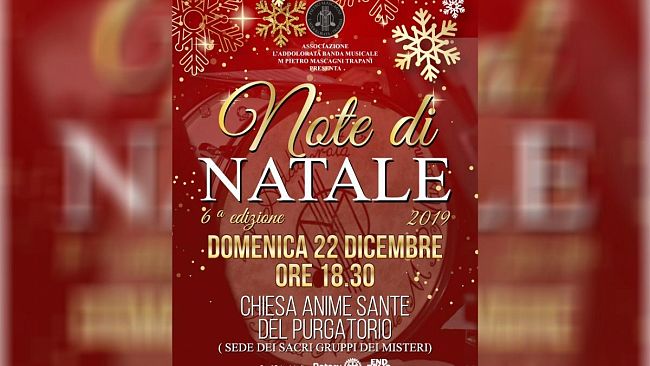 “Note di Natale”, torna il concerto della banda musicale “M°Pietro Mascagni”