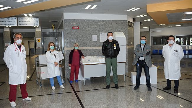 Il 37° Stormo dona cinque “pronatori” al Covid hospital di Marsala