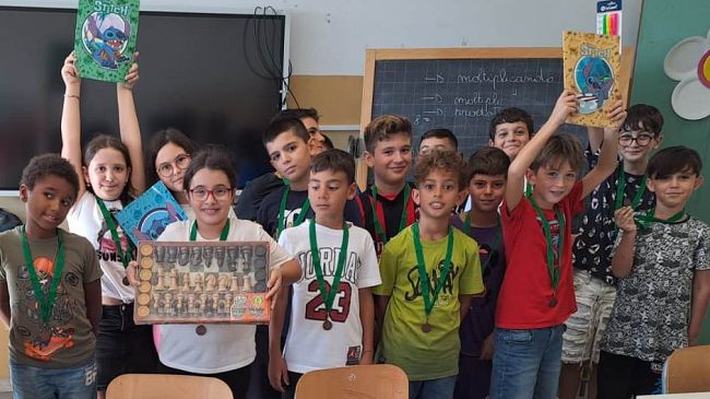 Mazara, terminato il progetto “Scacchisti in erba” all’Istituto Comprensivo Boscarino-Castiglione