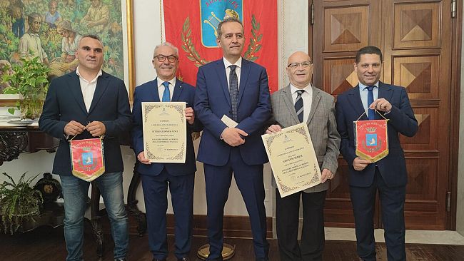 Marsala, premiati al Comune due neo Cavalieri della Repubblica
