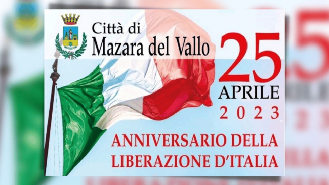 Mazara, Festa del 25 Aprile. Il programma delle celebrazioni