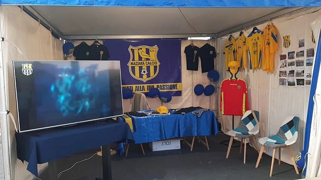 Mazara Calcio, incontro con tifosi e stampa presso stand della Fiera del Ponente 