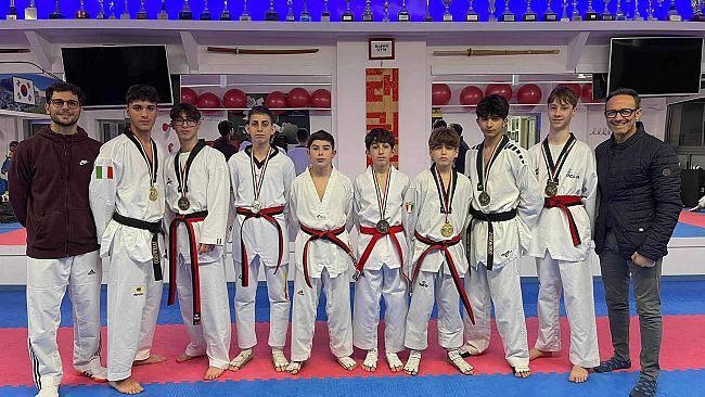 Mazara, la A.S.D taekwondo 2000 conquista 8 podi al campionato regionale Sicilia 