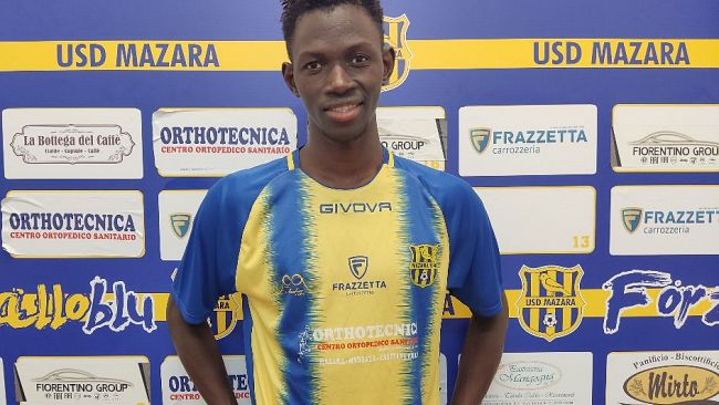 ​Mazara calcio: il difensore Moustafa Allow torna con i gialloblu