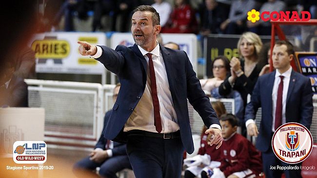 Pall. Trapani: parola a coach Parente