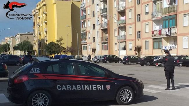 Trapani: non bastano i domiciliari 21enne finisce in carcere