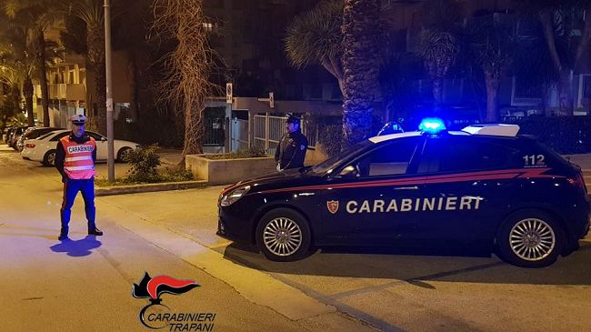 Trapani: rintracciato dai Carabinieri un minorenne che si era allontanato