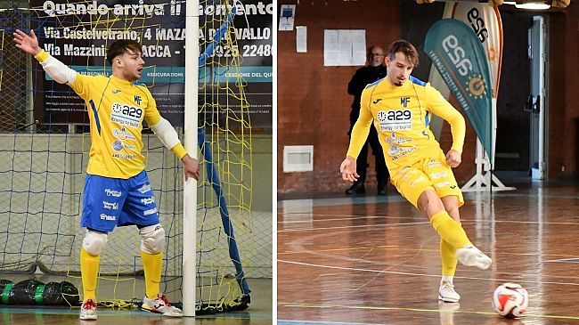 Futsal Mazara, due importanti riconferme: il laterale Rivella e il portiere Russo 