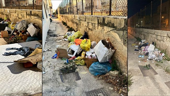 Mazara, discarica a cielo aperto tra via del Ciliegio e via Ferrovia: le segnalazioni dei residenti 