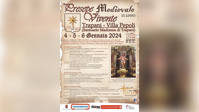 Ritorna a Trapani la IX edizione del Presepe Vivente Medievale