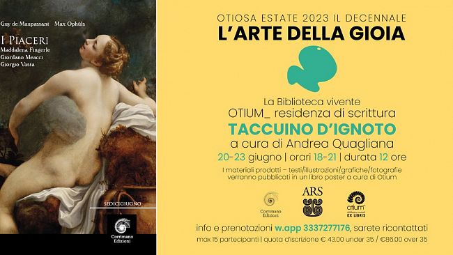 Marsala, l’Arte della Gioia, al via la decima edizione di Otiosa Estate 