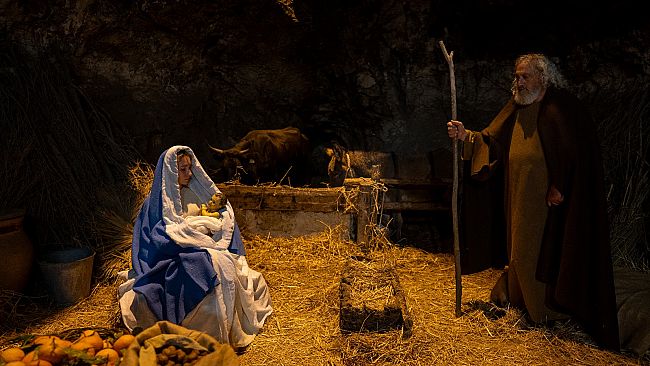 ​Custonaci, migliaia di visitatori alla Grotta Mangiapane per il Presepe vivente