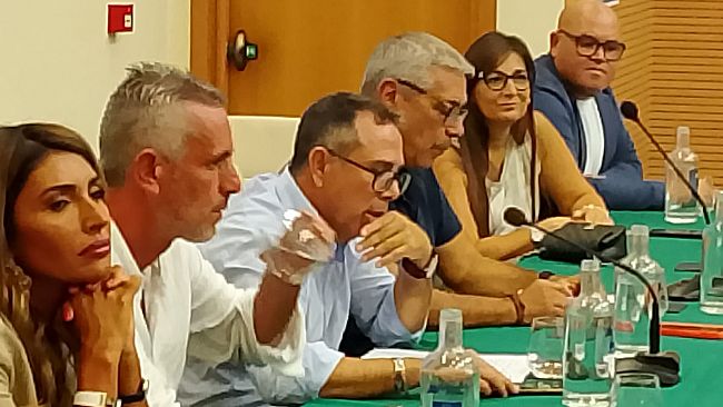 Mazara, Congresso provinciale della DC. Scala: 