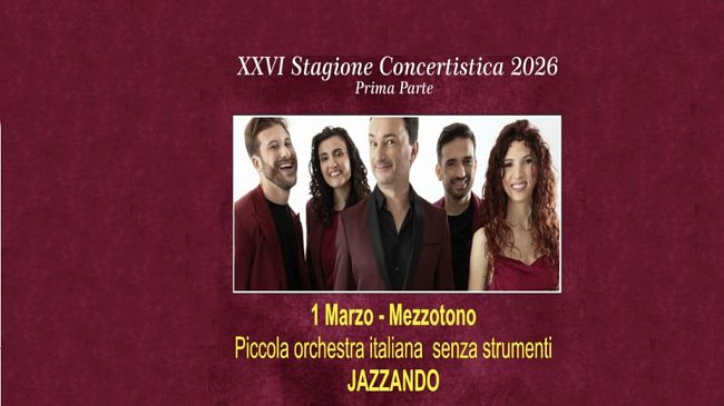 Marsala accoglie i Mezzotono: l'orchestra senza strumenti incanta il Teatro Sollima
