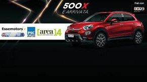 CASTELVETRANO – Area 14 presenta la Fiat 500X – Sabato 7 e domenica 8 febbraio a Castelvetrano “porte aperte” e test drive con il nuovo crossover