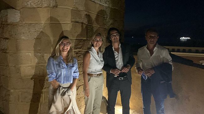 Campanile di San Domenico, accese per la prima volta le luci interne