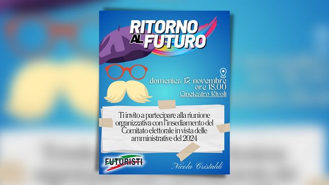 Mazara, domenica insediamento Comitato elettorale dei Futuristi