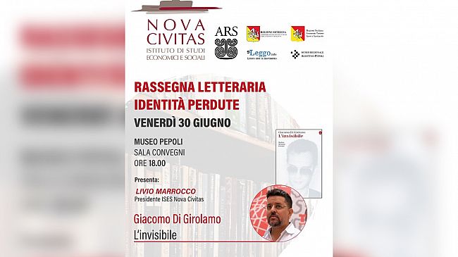 Trapani, 5° e ultimo Incontro della Rassegna Letteraria 