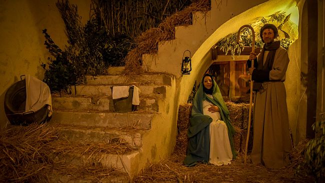 “La Grotta del Messia” torna il Presepe Vivente  nelle antiche catacombe della Chiesa dei Cappuccini