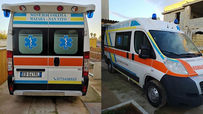 Mazara, L’Associazione Misericordia San Vito presenta la nuova ambulanza alla cittadinanza