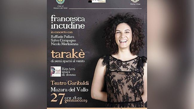Francesca Incudine al Teatro Garibaldi
