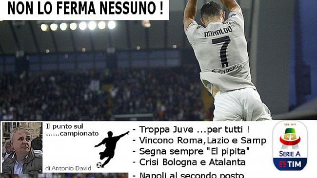 Il punto sul campionato: Troppa Juve per tutti