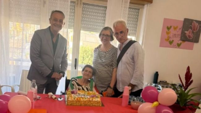 ​Trapani, festeggiata Maria Ranieri per i suoi 103 anni