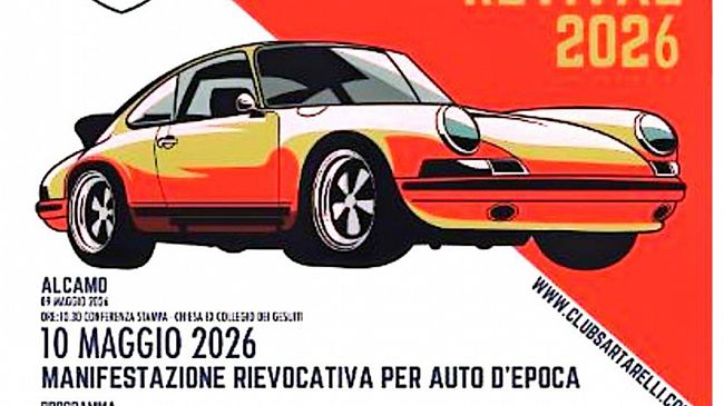 Auto d'epoca pronte a sfilare ad Alcamo con il 