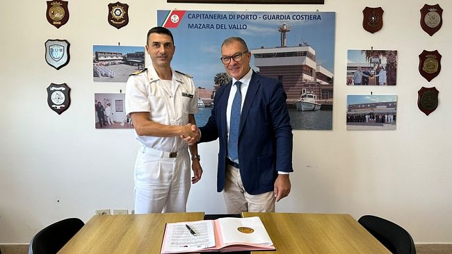 Mazara, formazione scuola-lavoro: siglato accordo tra il Liceo “Don Gaspare Morello” e la Capitaneria di porto