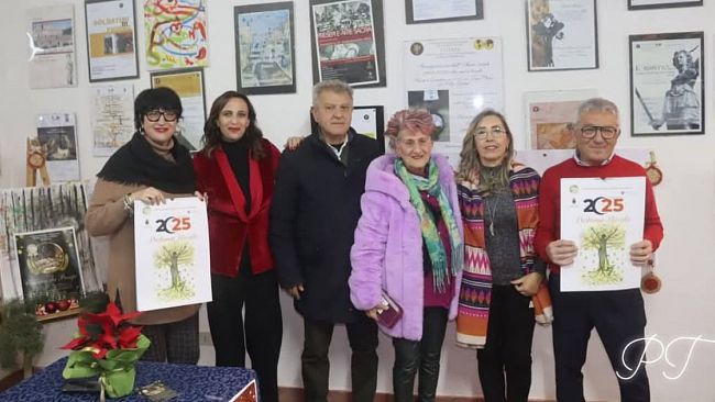 Calendario 2025 targato Partanna 'mpinta a mala banna