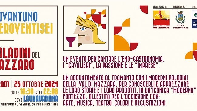 ​Mazara, venerdì 25 ottobre l’evento “NovantunoZeroVentisei”, una serata per celebrare i “Paladini del Mazzaro”