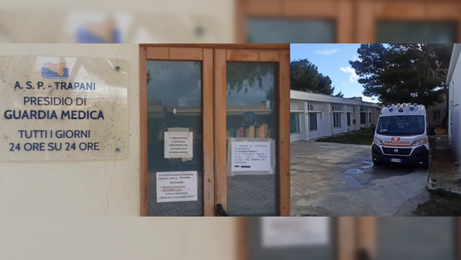 Favignana, Guardia Medica e 118 trasferiti presso l'Istituto 