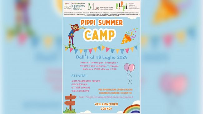 Trapani, proseguirà fino al 18 luglio il Grest estivo