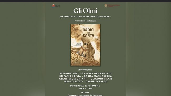 Trapani, Gli Olmi presentano l’antologia 