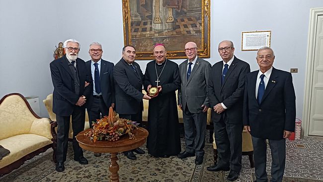 Mazara, il vescovo Giurdanella incontra il direttivo dell'ANCRI