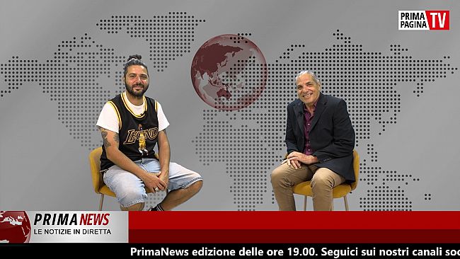 Prima News. 30 maggio: ospite Davide Lorrè musicista 