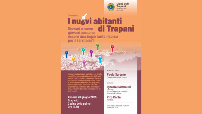 Trapani, convegno del Lions Club 