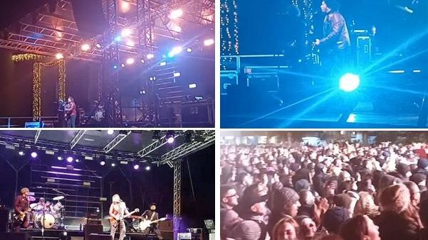 Le Vibrazioni: record di presenze a Piazza della Vittoria gremita oltre le polemiche