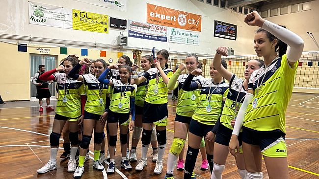 La New Free Volley Castelvetrano conquista il titolo di campione provinciale Under 14