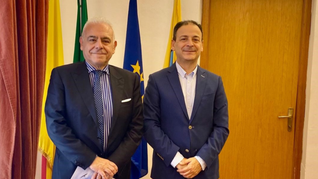 ​Il saluto del questore La Rosa al sindaco Quinci e alla città di Mazara del Vallo