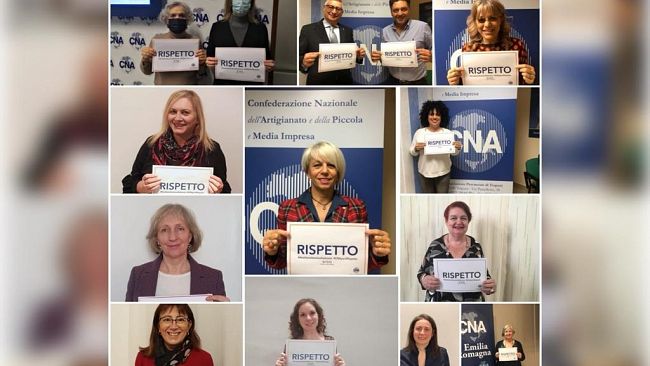 Cna Impresa Donna riempie i social della parola #Rispetto